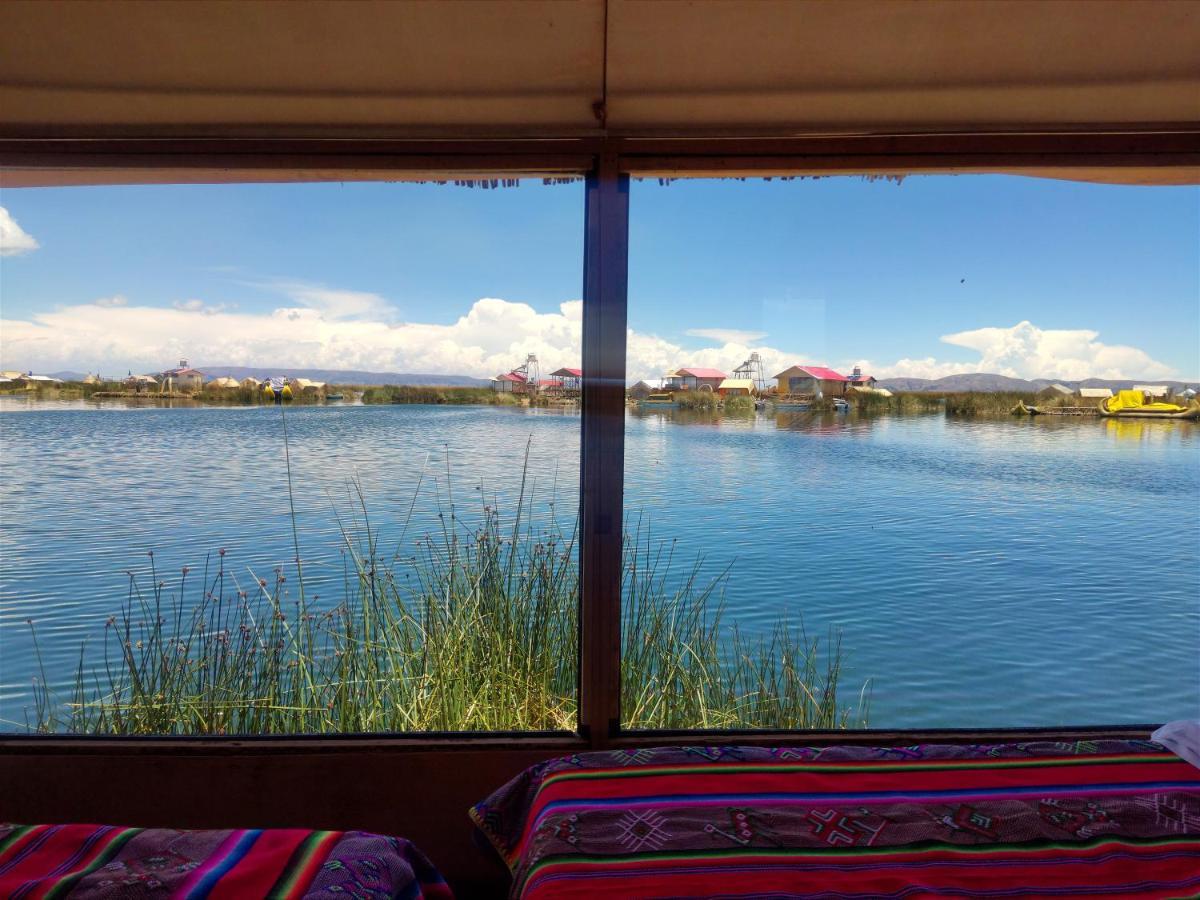 Puno Habitación Vista al Lago Exterior foto