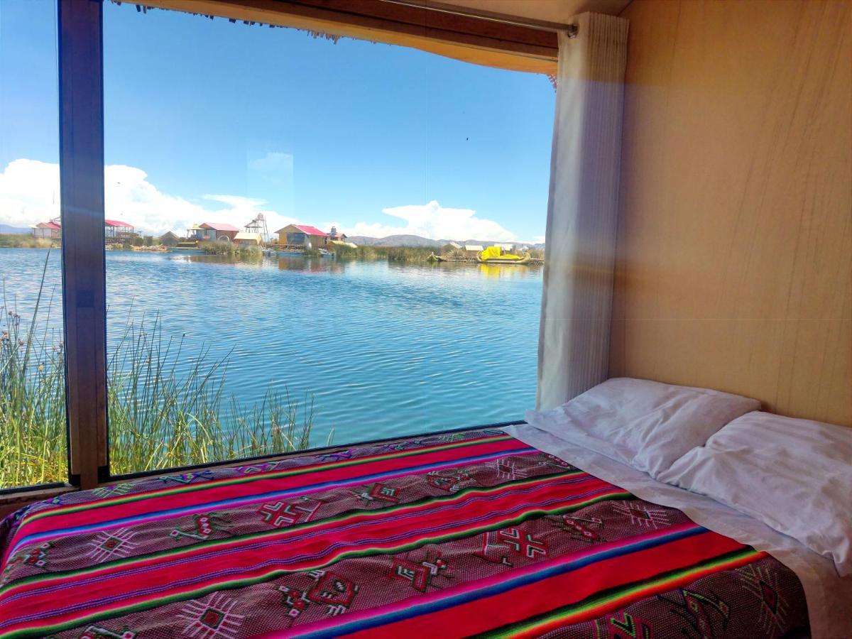 Puno Habitación Vista al Lago Exterior foto